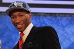 NEW YORK - JUNE 24:  Wesley Johnson stands with NBA Commisioner David Stern after being drafted by The Minnesota Timberwolves at Madison Square Garden on June 24, 2010 in New York, New York.  (Photo by Al Bello/Getty Images)