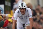GRENOBLE, FRANCE - JULY 23:  Fabian Cancellara of Switzerland and Team Leopard-Trek approaches the finishing line during the Individual Time Trial Stage 20 of the 2011 Tour de France on July 23, 2011 in Grenoble, France.  (Photo by Michael Steele/Getty Images)