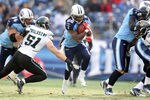 NASHVILLE, TN - DECEMBER 24:  Chris Johnson #28 of the Tennessee Titans runs with the ball during the NFL game against the Jacksonville Jaguars at LP Field on December 24, 2011 in Nashville, Tennessee.  (Photo by Andy Lyons/Getty Images)