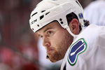 GLENDALE, AZ - FEBRUARY 28:  Zack Kassian #9 of the Vancouver Canucks warms up before the NHL game against the Phoenix Coyotes at Jobing.com Arena on February 28, 2012 in Glendale, Arizona.  (Photo by Christian Petersen/Getty Images)