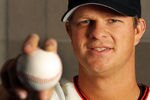 SCOTTSDALE, AZ - MARCH 01:  Matt Cain #18 of the San Francisco Giants poses during spring training photo day on March 1, 2012 in Scottsdale, Arizona.  (Photo by Jamie Squire/Getty Images)