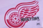 5 Jun 1997:  A flag on display during a playoff game between the Philadelphia Flyers and the Detroit Red Wings at Joe Louis Arena in Detroit, Michigan.  The Red Wings won the game, 6-1. Mandatory Credit: Al Bello  /Allsport