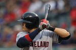 ARLINGTON, TX - SEPTEMBER 15:  Shin-Soo Choo #17 of the Cleveland Indians at bat against the Texas Rangers at Rangers Ballpark in Arlington on September 15, 2011 in Arlington, Texas.  (Photo by Ronald Martinez/Getty Images)