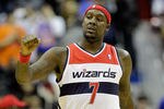 WASHINGTON, DC - JANUARY 06: Andray Blatche #7 of the Washington Wizards before the start of the Wizards game against the New York Knicks at Verizon Center on January 6, 2012 in Washington, DC.  NOTE TO USER: User expressly acknowledges and agrees that, by downloading and or using this photograph, User is consenting to the terms and conditions of the Getty Images License Agreement.  (Photo by Rob Carr/Getty Images)