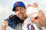 PORT ST. LUCIE, FL - MARCH 02: Pitcher Tim Byrdak #40 of the New York Mets poses for photos during MLB photo day on March 2, 2012 in Port St. Lucie, Florida.  (Photo by Marc Serota/Getty Images)