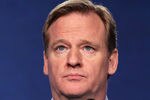INDIANAPOLIS, IN - FEBRUARY 03:  NFL Commissioner Roger Goodell addresses the media during a news conference ahead of Superbowl XLVI on February 3, 2012 in Indianapolis, Indiana.  (Photo by Jamie Squire/Getty Images)