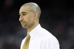 HOUSTON, TX - APRIL 02:  Head coach Shaka Smart of the Virginia Commonwealth Rams reacts from the sidelines against the Butler Bulldogs during the National Semifinal game of the 2011 NCAA Division I Men's Basketball Championship at Reliant Stadium on April 2, 2011 in Houston, Texas.  (Photo by Andy Lyons/Getty Images)
