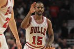 CHICAGO, IL - JANUARY 11:  John Lucas III #15 of the Chicago Bulls brings the ball up the court against the Washington Wizards at the United Center on January 11, 2012 in Chicago, Illinois. The Bulls defeated the Wizards 78-64. NOTE TO USER: User expressly acknowledges and agrees that, by downloading and or using this photograph, User is consenting to the terms and conditions of the Getty Images License Agreement.  (Photo by Jonathan Daniel/Getty Images)