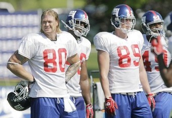 New York Giants: No Reunion for Former Tight Ends Kevin Boss, JEREMY SHOCKEY