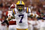 NEW ORLEANS, LA - JANUARY 09:  Tyrann Mathieu #7 of the Louisiana State University Tigers reacts after breaking up a play against the Alabama Crimson Tide during the 2012 Allstate BCS National Championship Game at Mercedes-Benz Superdome on January 9, 2012 in New Orleans, Louisiana.  (Photo by Chris Graythen/Getty Images)