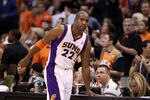 PHOENIX, AZ - FEBRUARY 09:  Michael Redd #22 of the Phoenix Suns during the NBA game against the Houston Rockets at US Airways Center on February 9, 2012 in Phoenix, Arizona. The Rockets defeated the Suns 96-89. NOTE TO USER: User expressly acknowledges and agrees that, by downloading and or using this photograph, User is consenting to the terms and conditions of the Getty Images License Agreement.  (Photo by Christian Petersen/Getty Images)