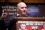 NEW YORK - MARCH 06:   UFC president Dana White speaks at a press conference at Radio City Music Hall on March 06, 2012 in New York City.  UFC announced that their third event on the FOX network will take place on Saturday, May 5 from the IZOD Center in East Rutherford, N.J.. (Photo by Michael Nagle/Getty Images)