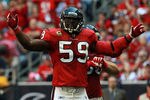 HOUSTON, TX - OCTOBER 30:   DeMeco Ryans #59 of the Houston Texans at Reliant Stadium on October 30, 2011 in Houston, Texas.  (Photo by Ronald Martinez/Getty Images)