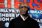 WASHINGTON, DC - DECEMBER 09:  Bernard Hopkins arrives to take part in the official weigh-in for the fight between Unified Light-Welterweight Champion of the World Amir Khan and Lamont Peterson at the Carnegie Library on December 9, 2011 in Washington, DC.  (Photo by Patrick McDermott/Getty Images)