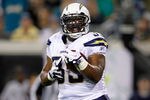 JACKSONVILLE, FL - DECEMBER 05:  Running back Mike Tolbert #35 of the San Diego Chargers reacts after scoring a touchdown in the first quarter against the Jacksonville Jaguars at EverBank Field on December 5, 2011 in Jacksonville, Florida.  (Photo by Mike Ehrmann/Getty Images)