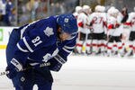 TORONTO - NOVEMBER 2: Phil Kessel #81 of the Toronto Maple Leafs skates off after a loss to the Ottawa Senators during NHL action at the Air Canada Centre November 2, 2010 in Toronto, Ontario, Canada. (Photo by Abelimages/Getty Images)