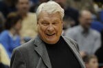 MINNEAPOLIS, MN - APRIL 7: Head coach Don Nelson of Golden State Warriors in the first half against the Minnesota Timberwolves during a basketball game at Target Center on April 7, 2010 in Minneapolis, Minnesota.  NOTE TO USER:  User expressly acknowledges and agrees that, by downloading and or using this photograph, User is consenting to the terms and conditions of the Getty Images License Agreement.  Mandatory Copyright Notice:  Copyright 2010 NBAE  (Photo by Hannah Foslien /Getty Images)