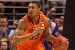 PHOENIX, AZ - MARCH 22:  Bradley Beal #23 of the Florida Gators moves the ball against the Marquette Golden Eagles during the 2012 NCAA Men's Basketball West Regional Semifinal game at US Airways Center on March 22, 2012 in Phoenix, Arizona.  (Photo by Christian Petersen/Getty Images)
