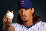 MESA, AZ - FEBRUARY 27:  Jeff Samardzija #29 of the Chicago Cubs poses during spring training photo day on February 27, 2012 in Mesa, Arizona.  (Photo by Jamie Squire/Getty Images)