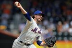 NEW YORK, NY - AUGUST 21:  R.A. Dickey #43 of the New York Mets pitches against the Milwaukee Brewers at Citi Field on August 21, 2011 in the Flushing neighborhood of the Queens borough of New York City.  (Photo by Jim McIsaac/Getty Images)