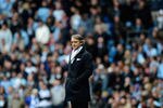 MANCHESTER, ENGLAND - MARCH 31:  Manchester City Manager Roberto Mancini looks on during the Barclays Premier League match between Manchester City and Sunderland  at Etihad Stadium on March 31, 2012 in Manchester, England.  (Photo by Laurence Griffiths/Getty Images)