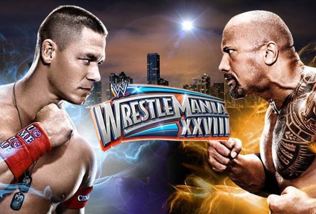 WWE Wrestlemania XXVIII Results: John Cena Vs. The Rock Simulated in WWE '12