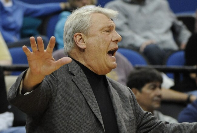 MINNEAPOLIS, MN - APRIL 7: Head coach Don Nelson of the Golden State Warriors in the second half against the Minnesota Timberwolves during a basketball game at Target Center on April 7, 2010 in Minneapolis, Minnesota. The Warriors defeated the Timberwolves 116-107. NOTE TO USER: User expressly acknowledges and agrees that, by downloading and or using this Photograph, user is consenting to the terms and conditions of the Getty Images License Agreement.  (Photo by Hannah Foslien /Getty Images)