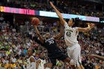 DENVER, CO - APRIL 01:  Nnemkadi Ogwumike #30 of the Stanford Cardinal drives for a shot attempt in the second half against the Brittney Griner #42 of the Baylor Bears during the National Semifinal game of the 2012 NCAA Division I Women's Basketball Championship at Pepsi Center on April 1, 2012 in Denver, Colorado.  (Photo by Justin Edmonds/Getty Images)