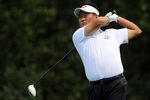 PALM HARBOR, FL - MARCH 15:  K.J. Choi of Korea hits a shot during the first round of the Transitions Championship at Innisbrook Resort and Golf Club on March 15, 2012 in Palm Harbor, Florida.  (Photo by Sam Greenwood/Getty Images)