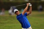 MIAMI, FL - MARCH 11:  Martin Kaymer of Germany plays his second shot at the par 5, first hole during the final round of the World Golf Championship Cadillac Championship on the TPC Blue Monster Course at Doral Golf Resort And Spa on March 11, 2012 in Miami, Florida.  (Photo by David Cannon/Getty Images)