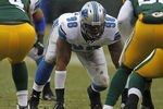GREEN BAY, WI - JANUARY 01:  Nick Fairley #98 of the Detroit Lions awaits the snap against the Green Bay Packers at Lambeau Field on January 1, 2012 in Green Bay, Wisconsin. The Packers defeated the Lions 45-41.  (Photo by Jonathan Daniel/Getty Images)