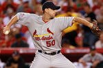 ANAHEIM, CA - JULY 13:  National League All-Star Adam Wainwright #50 of the St. Louis Cardinals throws a pitch during the 81st MLB All-Star Game at Angel Stadium of Anaheim on July 13, 2010 in Anaheim, California.  (Photo by Jeff Gross/Getty Images)