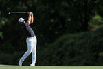 AUGUSTA, GA - APRIL 05:  Adam Scott of Australia plays his second shot to the fifth hole during the first round of the 2012 Masters Tournament at Augusta National Golf Club on April 5, 2012 in Augusta, Georgia.  (Photo by David Cannon/Getty Images)