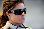MONTREAL, QC - AUGUST 19:  Maryeve Dufault, driver of the #81 Quebec Dodge Dealers Dodge, stands in the garage area  during practice for the NASCAR Nationwide Series NAPA Auto Parts 200 at Circuit Gilles Villeneuve on August 19, 2011 in Montreal, Canada.  (Photo by Jason Smith/Getty Images)