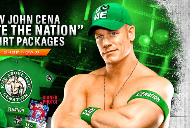 Cena Green Shirt