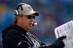 CHARLOTTE, NC - JANUARY 03:  New Orleans Saints defensive coordinator Gregg Williams is seen during the game against the Carolina Panthers at Bank of America Stadium on January 3, 2010 in Charlotte, North Carolina.  (Photo by Scott Halleran/Getty Images)