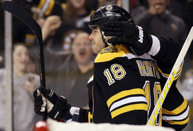 BRUINS' Horton to miss Stanley Cup playoffs