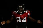 ATLANTA, GA - NOVEMBER 20:  Roddy White #84 of the Atlanta Falcons walks out of the tunnel during the player introductions prior to facing the Tennessee Titans at Georgia Dome on November 20, 2011 in Atlanta, Georgia.  (Photo by Kevin C. Cox/Getty Images)