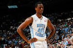 ATLANTA, GA - MARCH 11:  Harrison Barnes #40 of the North Carolina Tar Heels walks off of the court after they lost 85-82 against the Florida State Seminoles during the Final Game of the 2012 ACC Men's Basketball Conference Tournament at Philips Arena on March 11, 2012 in Atlanta, Georgia.  (Photo by Kevin C. Cox/Getty Images)