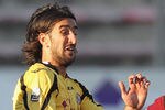 REGGIO CALABRIA, ITALY - MARCH 17:  Antonino Barilla of Reggina (L) and Piermario Morosini of Livorno battle for the ball during the Serie B match between Reggina Calcio v AS Livorno at Stadio Oreste Granillo on March 17, 2012 in Reggio Calabria, Italy.  (Photo by Maurizio Lagana/Getty Images)