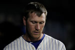 NEW YORK, NY - APRIL 10:  Jason Bay #44 of the New York Mets in the dugout after striking out in the 4th inning against the Washington Nationals at Citi Field on April 10, 2012 in the Flushing neighborhood of the Queens borough of New York City.  (Photo by Nick Laham/Getty Images)