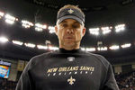 NEW ORLEANS, LA - JANUARY 07:  Head coach Sean Payton of the New Orleans Saints walks of the field after defeating the Detroit Lions by a score of 45-28at Mercedes-Benz Superdome during their 2012 NFC Wild Card Playoff game on January 7, 2012 in New Orleans, Louisiana.  (Photo by Kevin C. Cox/Getty Images)