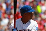 ARLINGTON, TX - APRIL 06:  Adrian Beltre #29 of the Texas Rangers at Rangers Ballpark in Arlington on April 6, 2012 in Arlington, Texas.  (Photo by Ronald Martinez/Getty Images)