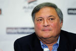 MIAMI GARDENS, FL - SEPTEMBER 28:  The Florida Marlins owner Jeffrey Loria attands a press conference introducing new manager Ozzie Guillen at Sun Life Stadium on September 28, 2011 in Miami Gardens, Florida.  (Photo by Mike Ehrmann/Getty Images)