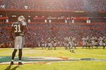 MIAMI GARDENS, FL - JANUARY 01:   Antonio Cromartie #31 of the New York Jets looks on during a game against the Miami Dolphins at Sun Life Stadium on January 1, 2012 in Miami Gardens, Florida.  (Photo by Mike Ehrmann/Getty Images)