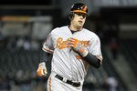 CHICAGO, IL - APRIL 16:   Matt Wieters #32 of the Baltimore Orioles rounds the bases after hitting a solo home run during the eighth inning against the Chicago White Sox at U.S. Cellular Field on April 16, 2012 in Chicago, Illinois.  (Photo by Brian Kersey/Getty Images)