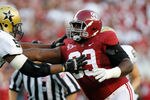 TUSCALOOSA, AL - OCTOBER 08:  Josh Chapman #99 of the Alabama Crimson Tide against the Vanderbilt Commodores at Bryant-Denny Stadium on October 8, 2011 in Tuscaloosa, Alabama.  (Photo by Kevin C. Cox/Getty Images)