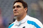 HOUSTON, TX - DECEMBER 18:  Head coach Ron Rivera of the Carolina Panthers at Reliant Stadium on December 18, 2011 in Houston, Texas.  (Photo by Ronald Martinez/Getty Images)