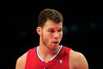 NEW YORK, NY - APRIL 25:  Blake Griffin #32 of the Los Angeles Clippers looks on against the New York Knicks at Madison Square Garden on April 25, 2012 in New York City. NOTE TO USER: User expressly acknowledges and agrees that, by downloading and/or using this Photograph, user is consenting to the terms and conditions of the Getty Images License Agreement.  (Photo by Chris Trotman/Getty Images)