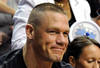 ORLANDO, FL - MAY 14:  Professional wrestler John Cena watches Game Six of the Eastern Conference Semifinals between the Boston Celtics and the Orlando Magic during the 2009 NBA Playoffs at Amway Arena on May 14, 2009 in Orlando, Florida.  NOTE TO USER: User expressly acknowledges and agrees that, by downloading and/or using this Photograph, user is consenting to the terms and conditions of the Getty Images License Agreement.  (Photo by Sam Greenwood/Getty Images)